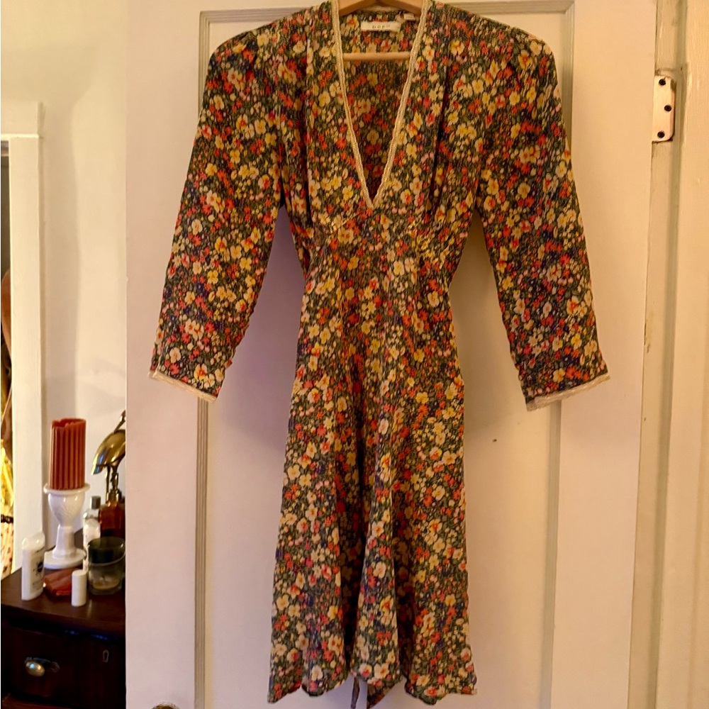 Dôen Catskill Dress EUC XS 100% silk